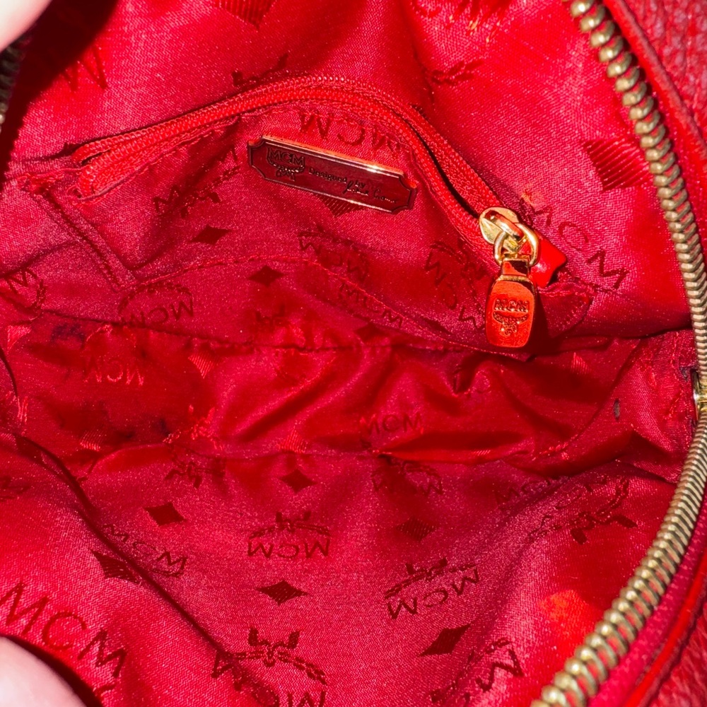 Vintage MCM tambourine crossbody bag - Picture 7 of 9